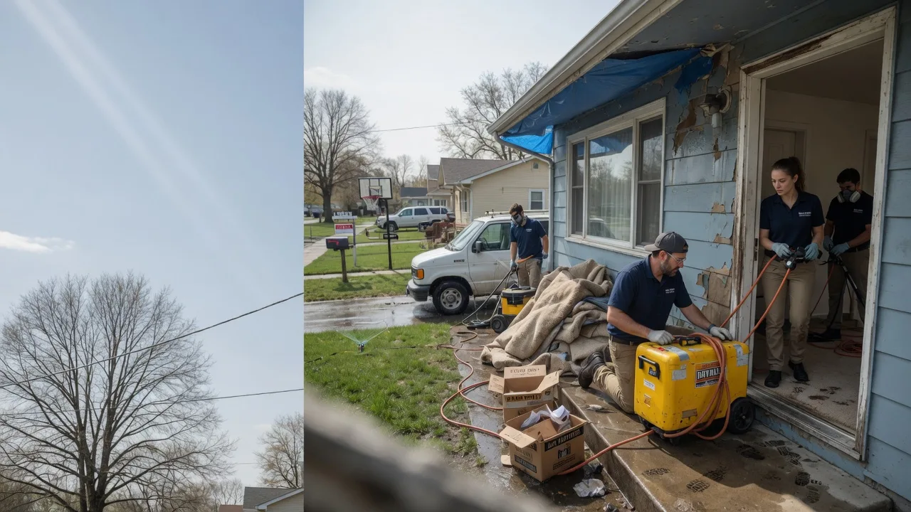 Basement Flood Cleanup in Macy, IN near me